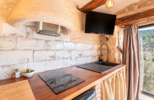Olba Casa | Apartamento 'Duende' con vistas a la montaña, balcón y aire acondicionado