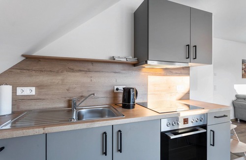Schmallenberg Apartamento | Apartamento 'Eierschale' con vistas a la montaña, balcón y Wi-Fi