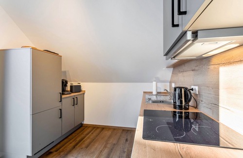 Schmallenberg Apartamento | Apartamento 'Eierschale' con vistas a la montaña, balcón y Wi-Fi