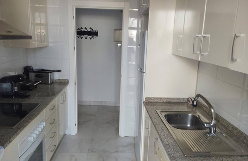 Isla Cristina Apartamento | Apartamento El Mirador del Cantil cerca de la playa con piscina compartida y aire acondicionado