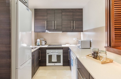 Hacienda del Álamo Apartamento | Apartamento "El Oasis Malta 2 Bajo A" con piscina compartida y Wi-Fi