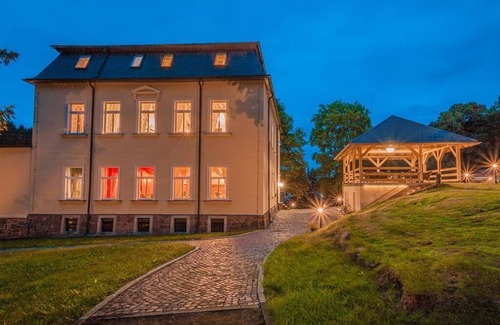 Colditz Apartamento | Apartamento-Baño con ducha-Schloss Freudenstein
