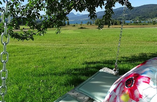 Oberhofen am Irrsee Apartamento | Apartamento Enzian - Sunnhof (3 flores) - Krempler