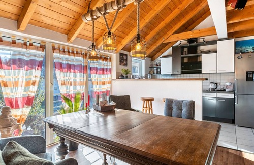Huefingen Apartamento | Apartamento 'Erholung Am See' con vistas al lago, terraza privada y Wi-Fi