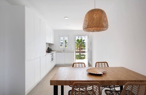 Atlanterra Apartamento | Apartamento "Luz de Poniente" con piscina compartida y Wi-Fi