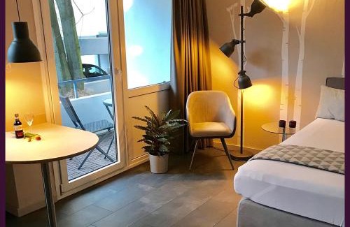 Braunschweig City Center Apartamento | Apartment EULE - ruhige Innenstadtlage mit Balkon