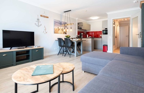 Sylt Apartamento | Apartment Eydum Nr. 38 - Beautiful 2-room apartment in city location on approx.