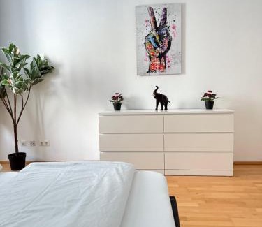 Funfhaus Apartamento | Apartment für 4 beim Westbahnhof