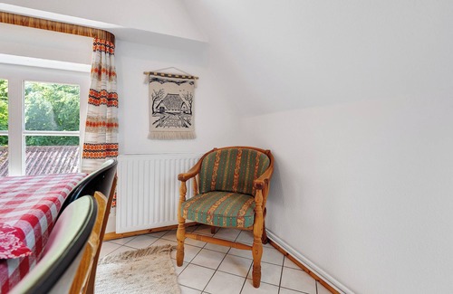 Bordelum Apartamento | Apartamento 'Ferienwohnung Bi-anne-to-huus' con terraza privada, jardín privado y Wi-Fi