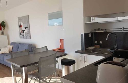 La Cote Radieuse Apartamento | Apartamento frente al MAR y PLAYA con vista al ESTANQUE y MONTAÑA