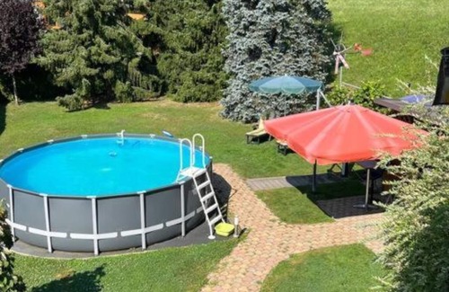 Heimschuh Apartamento | Apartamento 'Ferienwohnung Scherr' con piscina privada, Wi-Fi y aire acondicionado