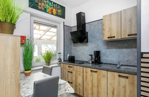 Kloster Lehnin Apartamento | Apartamento 'Ferienwohnung Ostsee' con terraza compartida, Wi-Fi y aire acondicionado