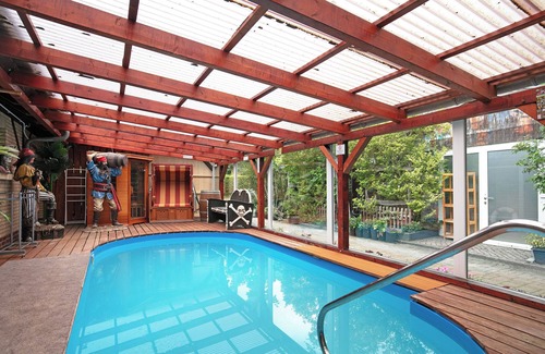 Kloster Lehnin Apartamento | Apartamento 'Ferienwohnung Ostsee' con terraza compartida, Wi-Fi y aire acondicionado