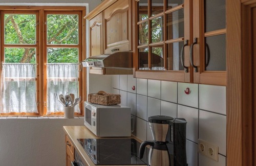 Nordstrand Apartamento | Apartamento 'Ferienwohnung Eiderente' con terraza compartida, jardín compartido y Wi-Fi