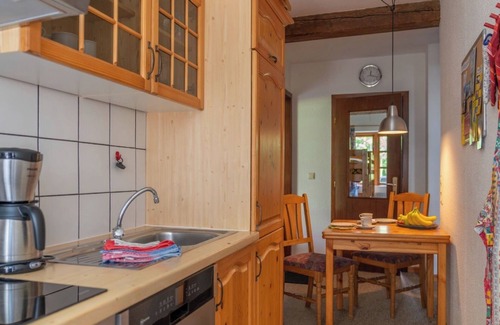 Nordstrand Apartamento | Apartamento 'Ferienwohnung Eiderente' con terraza compartida, jardín compartido y Wi-Fi