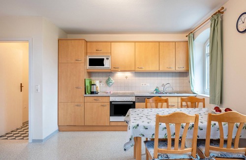 Suderdeich Apartamento | Apartamento 'Ferienwohnung Grün' con terraza compartida, jardín compartido y Wi-Fi