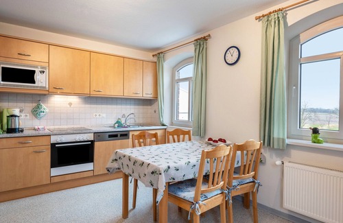 Suderdeich Apartamento | Apartamento 'Ferienwohnung Grün' con terraza compartida, jardín compartido y Wi-Fi