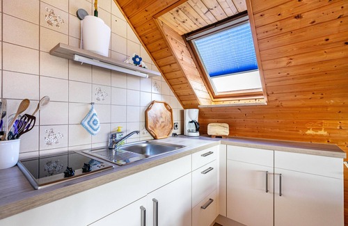 Drelsdorf Apartamento | Apartamento 'Ferienwohnung Hennig' con jardín privado y Wi-Fi