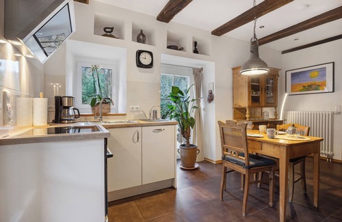 Emmerthal Apartamento | Apartamento 'Ferienwohnung Fachwerk-Home' con terraza privada