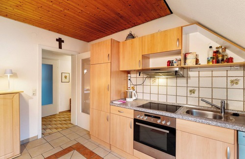 Oberkirch Apartamento | Apartamento 'Ferienwohnung Hanna' con vistas a la montaña, balcón y Wi-Fi