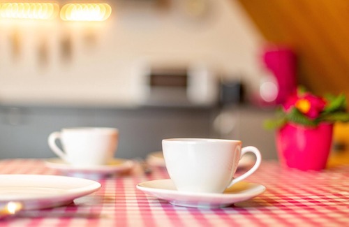 Munchen District Apartamento | Apartamento 'Ferienwohnung Fischer' con terraza privada, jardín compartido y Wi-Fi