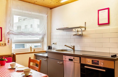 Munchen District Apartamento | Apartamento 'Ferienwohnung Fischer' con terraza privada, jardín compartido y Wi-Fi