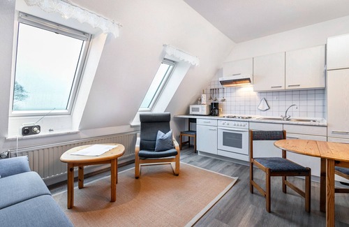 Bordelum Apartamento | Apartamento 'Ferienwohnung 4 Schwalben' con jardín compartido y Wi-Fi