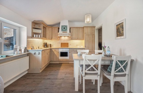 Bielenberg Apartamento | Apartamento 'Ferienwohnung 1' con terraza privada, jardín compartido y Wi-Fi