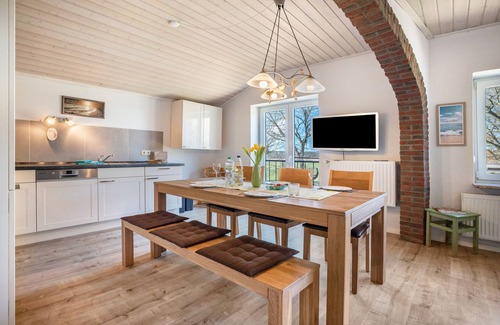 Bielenberg Apartamento | Apartamento 'Ferienwohnung 2' con jardín compartido y Wi-Fi