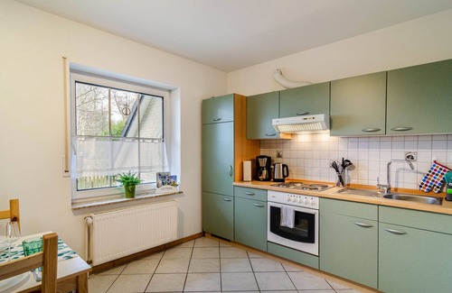Negenmeerten Apartamento | Apartamento 'Ferienwohnung Neumann' con terraza privada, jardín privado y Wi-Fi