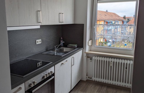 Ansbach Apartamento | Apartamento 'Ferienwohnung Beck' con balcón y Wi-Fi
