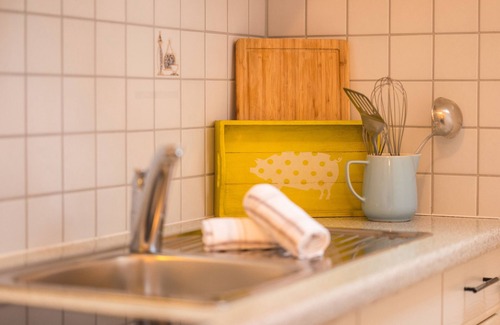 Auggen Apartamento | Apartamento 'Ferienwohnung Riesling' con piscina compartida, jardín compartido y Wi-Fi