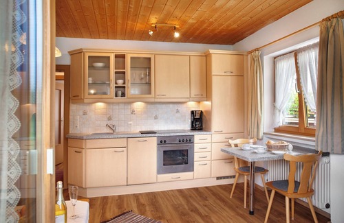 Obergrainau Apartamento | Apartamento 'Ferienwohnung Zugspitze' con vistas a la montaña, balcón y Wi-Fi