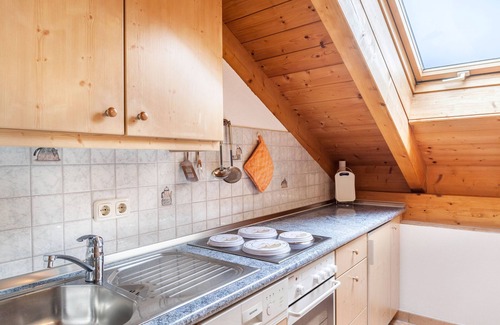 Obergrainau Apartamento | Apartamento 'Ferienwohnung Kramer' con balcón y Wi-Fi
