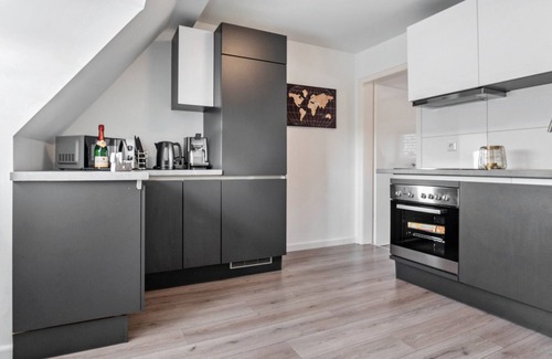 Gronau Apartamento | Apartamento 'Ferienwohnung Zur Grenze' con Wi-Fi
