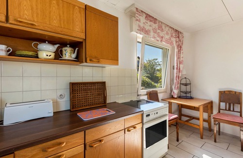 Marburg Apartamento | Apartamento 'Ferienwohnung Oberamsel' con terraza privada, jardín compartido y Wi-Fi