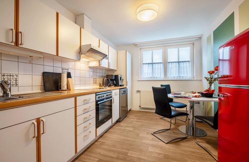 Soltau Apartamento | Apartamento 'Ferienwohnung 2 Soltau' con jardín compartido y Wi-Fi