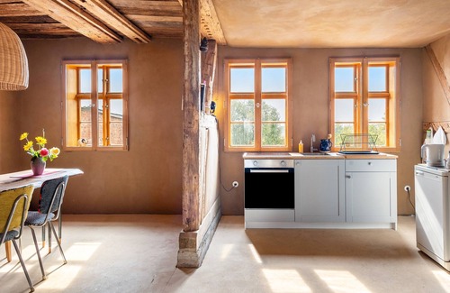 Havelberg Apartamento | Apartamento 'Fischerhaus Havelberg' con jardín compartido y Wi-Fi
