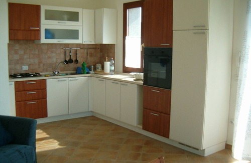 Lu Bagnu Apartamento | Ático con gran porche y una increíble vista del Golfo.