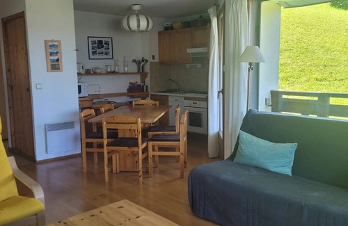 Crest-Voland Apartamento | Apartamento para 6 pers, 2 habs, en Crest-Voland, cerca de las pistas y comercios