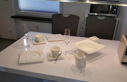 Schmallenberg Casa | La previsión del apartamento. Magnífica vista sobre los tejados desde ...