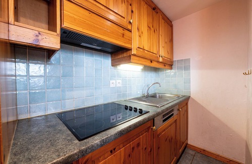 Plagne Villages Apartamento | Apartamento "Résidence Aspen" con vistas a la montaña, jardín privado y balcón