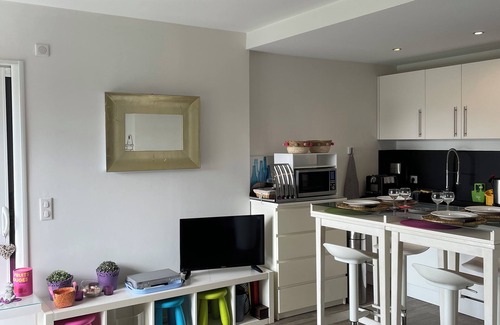 Contis-les-Bains Apartamento | Apartamento a 200 metros de la playa