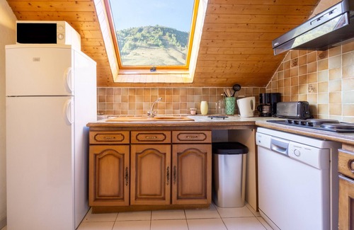 Saint-Sorlin-d'Arves Apartamento | Apartamento 'Appartement 10' con vistas a la montaña, jardín compartido y Wi-Fi