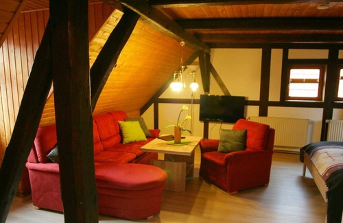 Harztor Apartamento | Apartamento Gänseschnabel - Gästehaus Tröbs Apartamentos en la perla del sur de Harz