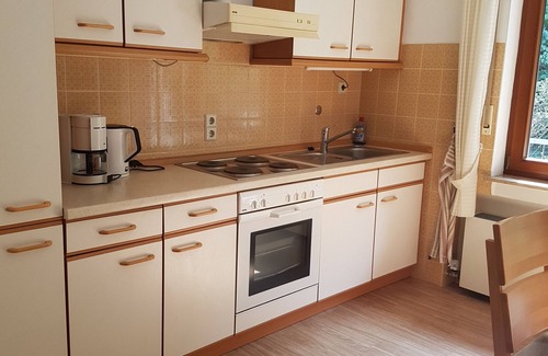 Oberwesel Apartamento | Apartamento 'Gästehaus Karbach' con vistas a la montaña, terraza privada y Wi-Fi