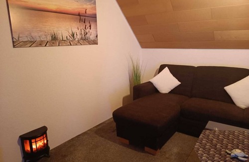 Osteel Apartamento | Apartamento 'Gemütliche Ferienwohnung' con balcón