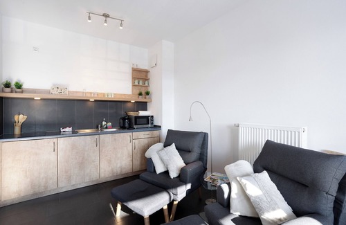 Bergkamen Apartamento | Apartamento 'Gepflegtes Marina-Rünthe' con Wi-Fi