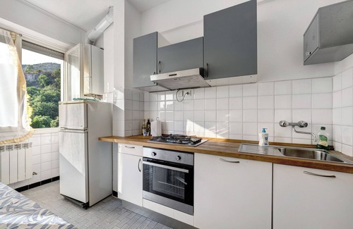 Sestri Levante Apartamento | Apartamento 'Giaco' con vistas al mar, balcón y Wi-Fi