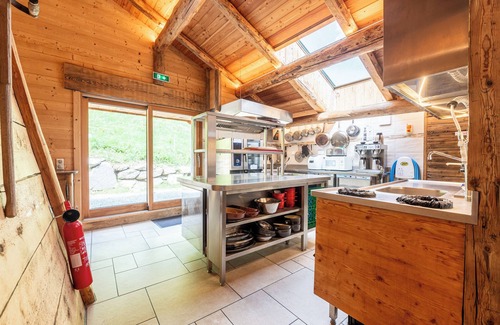 La Giettaz Apartamento | Apartamento 'Gite Les Clapières - Grande Partie' con vistas a la montaña